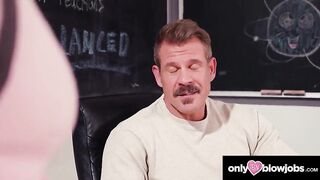 Eva Nyx Solves the Equation – Ribald POV Blowjob-job & Testicle Play