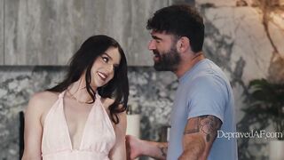 Husbands Friend Takes Over Wifes Stuck Sink Roleplay And This chick Loves It