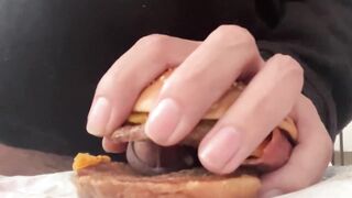 fucking a cheeseburger
