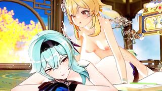 Genshin Impact Shemale hentai Comics R34 Animation Compilation