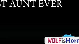 Busted Getting My Dick Sucked by Stepmom When Stepaunt Walked In