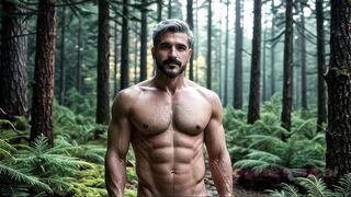 ourdream - Wicked Silver Fox Daddy Cums Hard In Nature