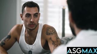 DISRUPTIVE FILMS - Pastor Gives Butt To Soldier Carter Woods After Caught Banging His Wife