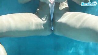 Plugged Big Ass Ebony Gets Banged by BBC Underwater