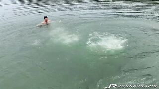 JohnnyRapid: Johnny Rapid Fucks Fresh Boy Parker Hayes Raw At The Lake