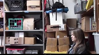 Fake Pregnancy Ends With Shoplifter Bent Over For Standing Sex