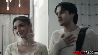 Hot Demi Hawks and hot big melons babe gave a sloppy fellatio-sex in advance of hardcore cunt screwing and 3-some sex