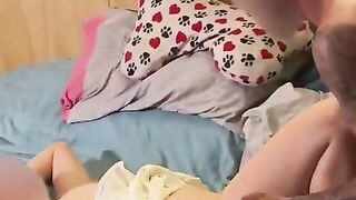 My husband likes to share me. He watches me have sex with different studs right in front of him.