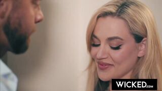 WICKED - Busty Hot Doctor Lea Lexis Chick Deepthroats & Rides Weenie