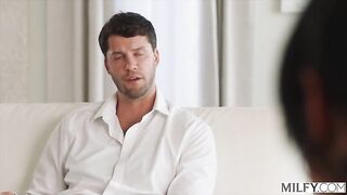 MIFY Stunning MILF Sarah Arabic Bangs Her Sons Trainer And Finishes With A Great Tit Job
