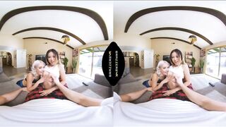 BRAZZERS - Zoe Sparx And Lulu Chu Show YOU Just How Nice They Are At Sharing Your Knob