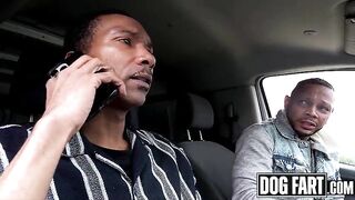 DOGFART - Lewd Golden-haired Girlfriend Summer Kline Shares Herself with two Big-Dicked Bodyguards