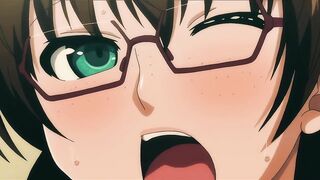 A Gorgeous Gal in Glasses with a Excited Twat Loves to Bang Her Neighbor While Her Boyfriend Likes to Watch