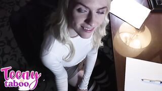 TEENYTABOO DEMANDS MORE DEEPTHROAT AND NOTHING HOLDS HER BACK