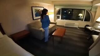 I was losing at slots so I invited a winner to fuck me in my suite