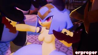VRChat Anubis & Orserk Tag-Team Sekhmet Palworld