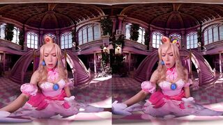 Kay Pleasant As Princess Peach Screwing In XXX SUPER MARIO BROS VR Porn