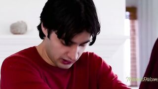 Stepmom Comes Clean And Mounts Her Eager Stepson