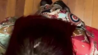 Cheating girlfiend goes to her friend's house to get drilled so her boyfriend doesn't check out