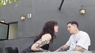 Hirsute redhead screwed in intense sex scene