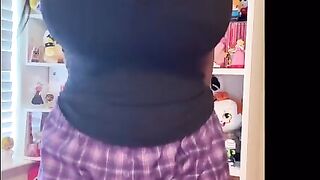 Nerdy Ebony Titty Reveal Compilation
