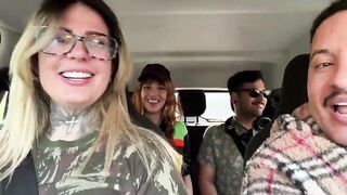 Unprecedented fast food worker becomes a porn actress! And we called a follower to screw and suck her off inside the car in public.