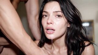 Sexy Ai Latina pleases her partner with her ass