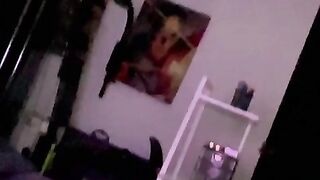 My friend at home is acting weird.