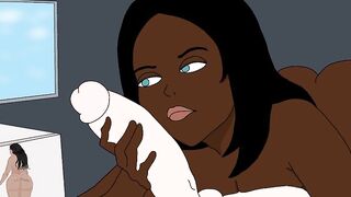 Ebony Nurse Bangs Her White Patient Fat Cock