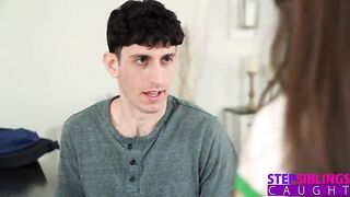 Excited Brunette Spinner Megan Marx Gives Stepbro an Cum-tastic HUMP Day For a Taste of his big Ramrod