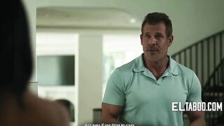 Stepdaughter who prefers aged males seduces stepdad