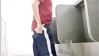 marcos ninfo15 shares big shlong in public bathhouse