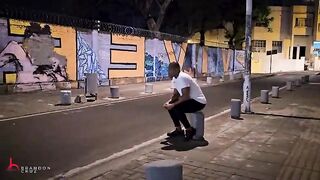 A mature golden-haired I followed on the street drained me dry at her house - Brandon Cruz & Monique Fuentes