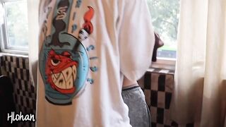 Chibata25 couldn't resist and stuck it in his friend's little ass (complete in red)