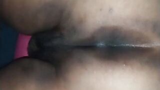 Homemade ass slam with a big-assed woman
