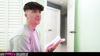 MyPervyFamily - Stepbro Fingers Juicy & Curvy university Girl - Diamond Franco