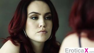 EROTICAX - Redhead Freya Parker Shakes From Multiple Orgasms – Cunt Licking & Cowgirl