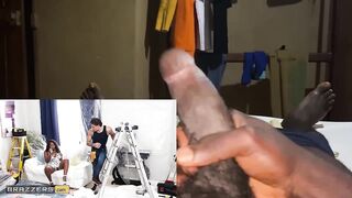 BRAZZERS - Victor Ray Takes Rayne Carter’s Pussy for a Wild Ride whilst He’s Supposed to be Working, Porn ASMR Reaction,