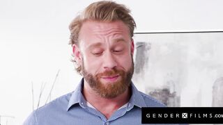 GENDERX FILMS - Hot Trans Boss Eva Maxim’s Private Golf Lesson Ends in Hardcore Office Banging