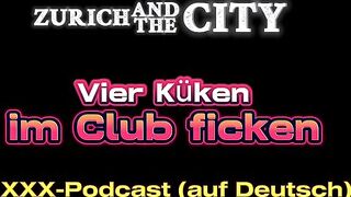 Screwing four cuties in a row – xxx podcast (in German)