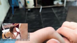 React: Husband watches friend screw his wife in the butt in advance of cumming in her vagina / Amateur Hotwife