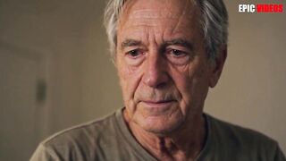 STEPDAUGHTER'S BIRTHDAY. GRANDDAD WITH YOUNG WOMAN. RIMMING. AI GENERATED