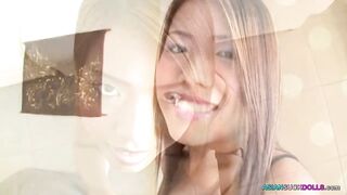 Thai Beauty Sucks Weenie Til it Spurts