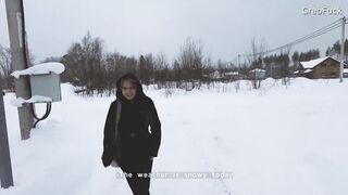 GrabFuck- a Hairdresser at Home. Paid off with Jizz with her Constricted Booty. Cum inside in the Ass!