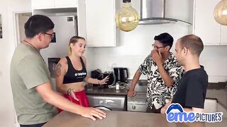 EmePictures - Lewd neighbor doesn’t have food at home and goes to her neighbors