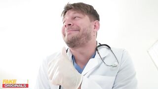 FAKEhub - Fertile Wife wants to get preggo from the doctor starring Tru Kait