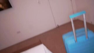 My coworker screw my butt in the hotel couch - Judith Coxx