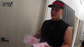 Spanish Blog - ALeja Palacios filming her first porn movie with a debut actor in front of her cuckold husband - BackstageClub