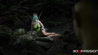 Futa Orc Night Visit – Rough Deepthroat & Assfuck in the Woods