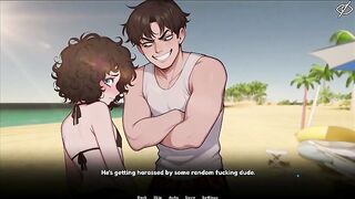 My Femboy Roomate [ HOMO Anime Game ] Ep.9 FIRST TIME watching TEACHER PORN with my ROOMIE !